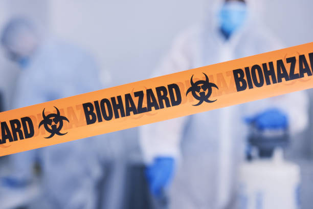 Professional Biohazard technician working in Summerfield, FL
